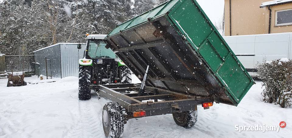 Przyczepa jednoosiowa wywrotka Radom