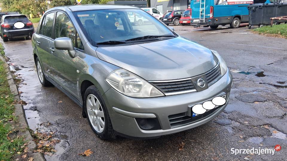 Nissan Tiida 2008r 16BLpgKlimaZarej lubelskie Poniatowa