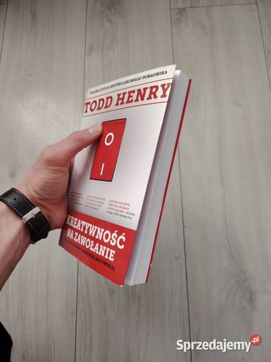 Książka Kreatywność na zawołanie Todd Henry Żyrardów