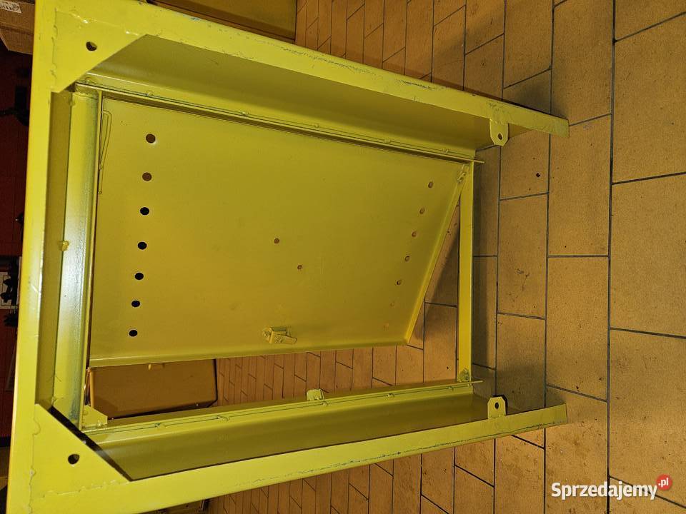 Szafka metalowa naścienna 460x680x195 żółta Zabrze sprzedam