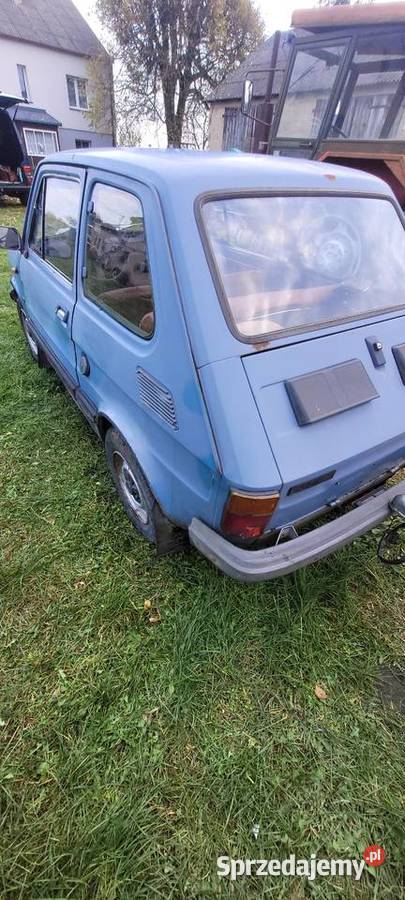 Fiat 126p maluch przyczepka niewiadów uszkodzony kujawsko-pomorskie Przywitowo sprzedam