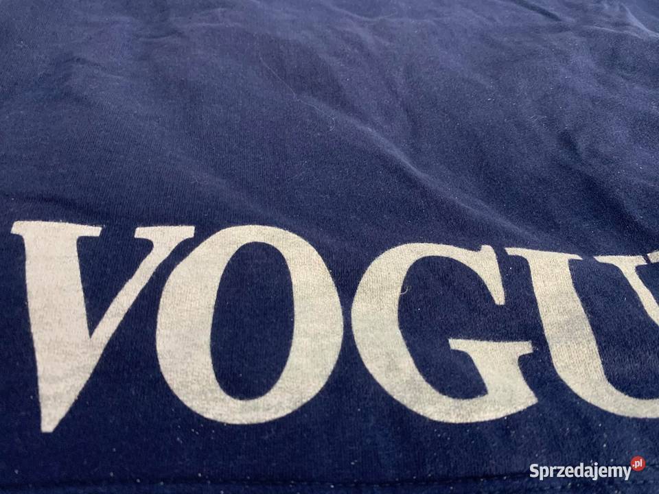Tshirt koszulka bluzka granatowa Vogue HIT niebieski Jasło sprzedam