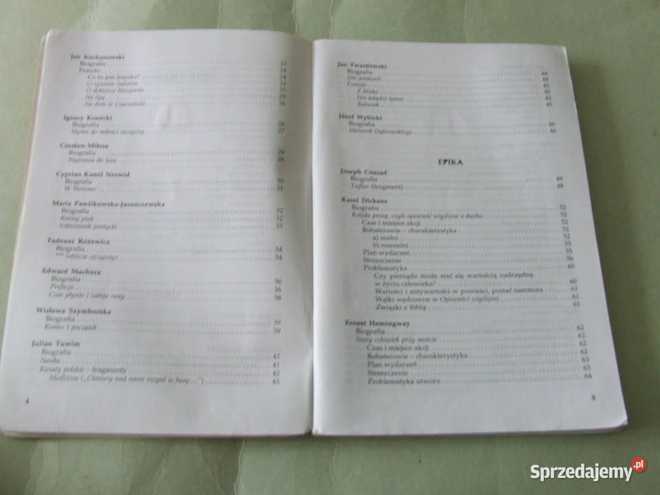 Język polski Repetytorium Gimnazjum Opracowania Podręczniki dolnośląskie Oborniki Śląskie