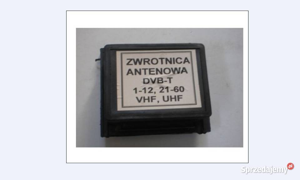 Zwrotnica antenowa tv dvbt i upc sat Elektronika