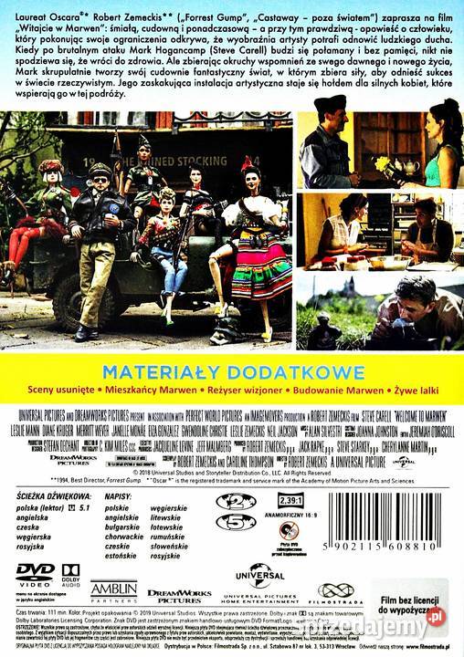 WITAJCIE W MARWEN STEVE CARELL Filmy Kalisz