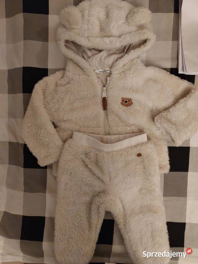 Zestaw ubranek chłopca 2 pary dresów body 80 12 Łomża