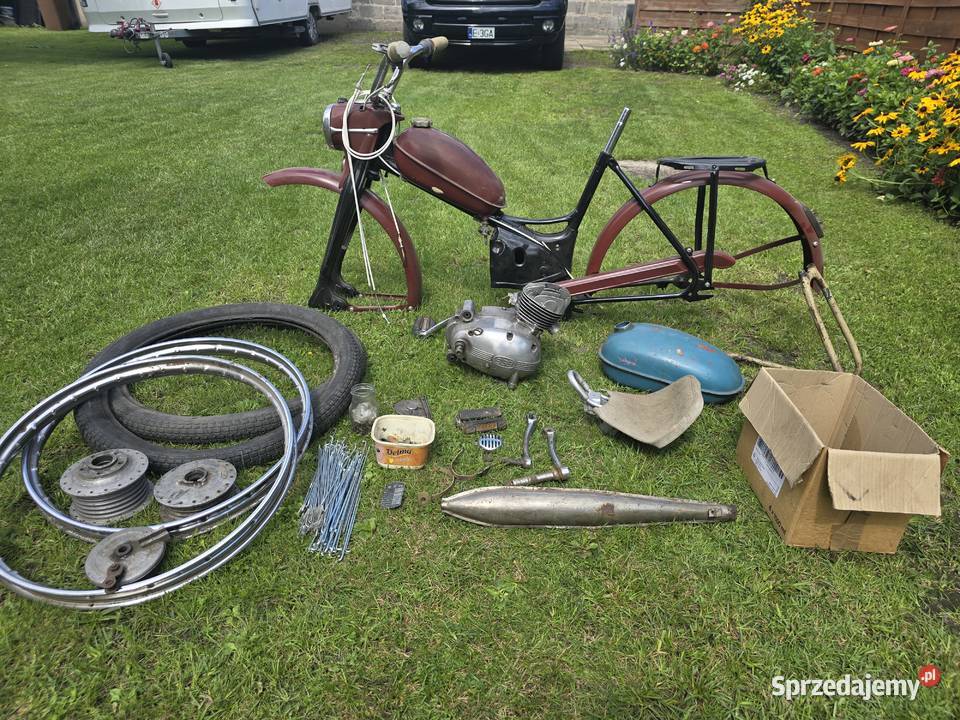 Romet Komar sztywniak mr232 1967r pozostałe Komar Złoczew