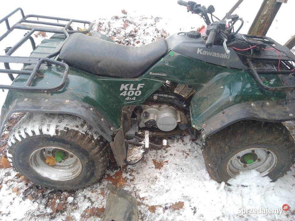 sprzedam quada kawasaki klf 400 4x4 Wilcza Wola