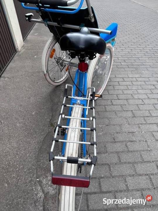 Riksza rower z wózkiem inwalidzkim Rollfiets