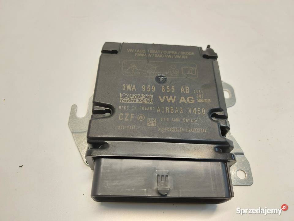 VW ID4 11A 2024r MODUŁ STEROWNIK AIRBAG osobowe