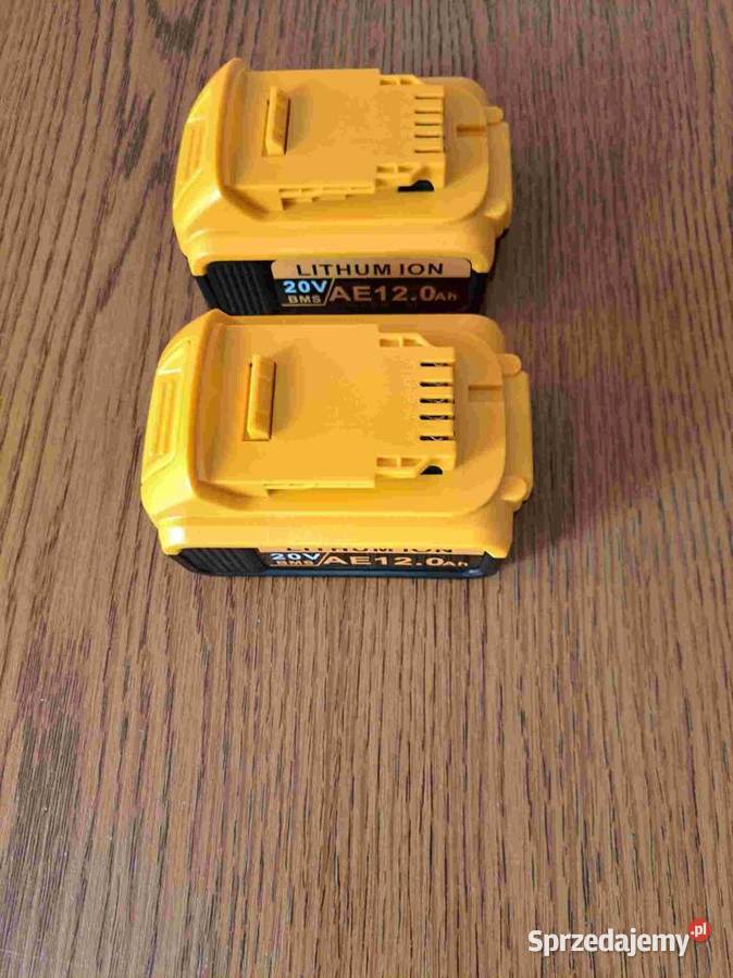 Akumulator DCB200 20V 2 sztuki dewalt 18V 12Ah Świdnica