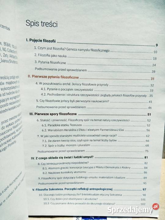 Filozofia Podręcznik Do Szkoły Ponadpodstawowej Operon Operon podręcznik szkolne Filozofia unikatowe książki Warszawa