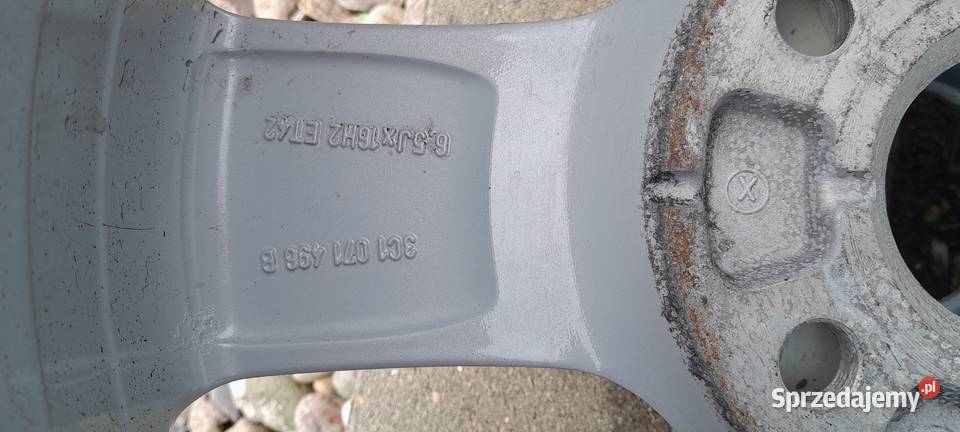 4X FELGI 16 RONAL VW GOLF SKODA SEAT 65J ET42 aluminiowe Dobiegniew sprzedam