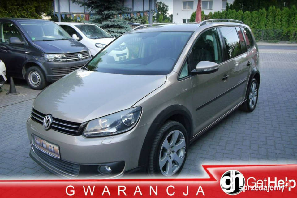 Volkswagen Touran CROSS tdi Stan Bezwypadkowy z elektrochrom. lusterka boczne Częstochowa sprzedam