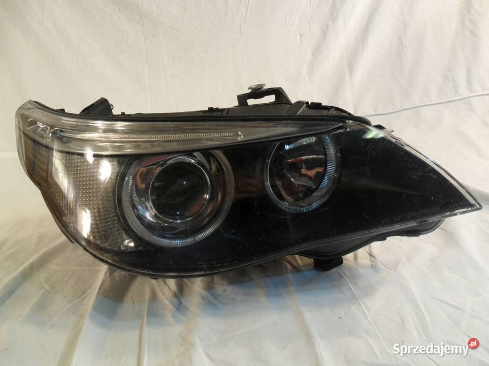 BMW E60 E61 Reflektor prawy przedni lampa prawa Nowy Tomyśl sprzedam