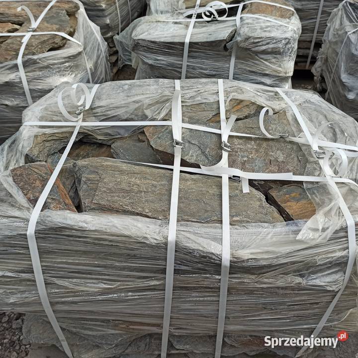 Łupek Szarogłazowy Elewacyjny kamień na elewację Andrychów