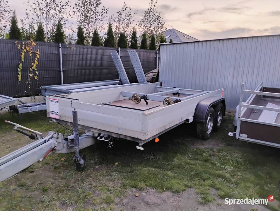 Przyczepa firmy Trebbiner 390x180 Dmc 2500 towarowe Kalisz