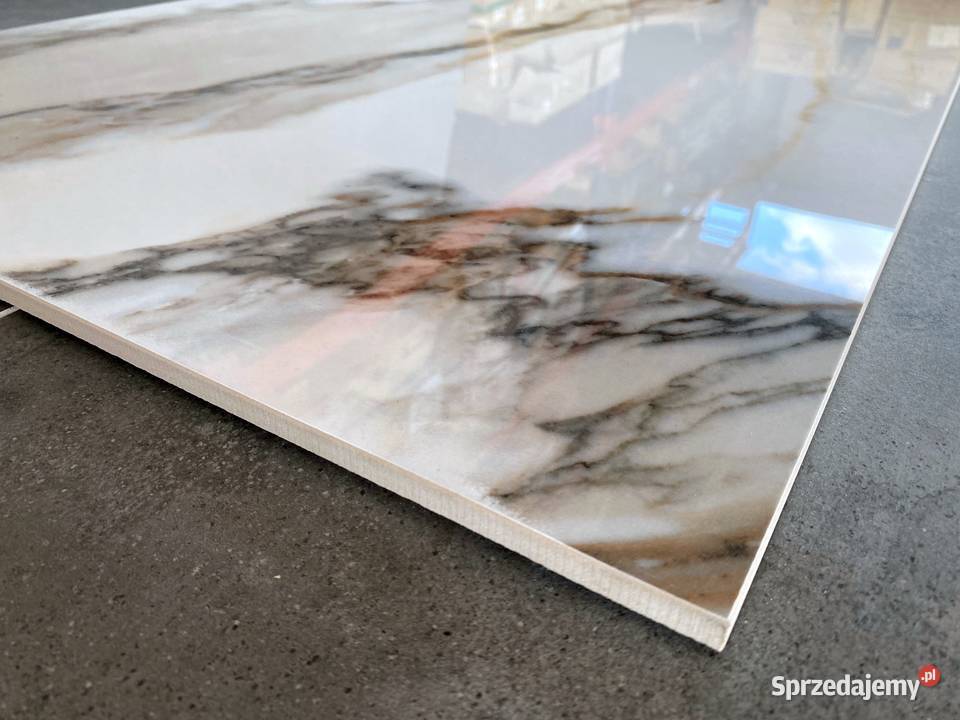 Gres marmurowy 120x60 CALACATTA GOLD wysoki Łask sprzedam