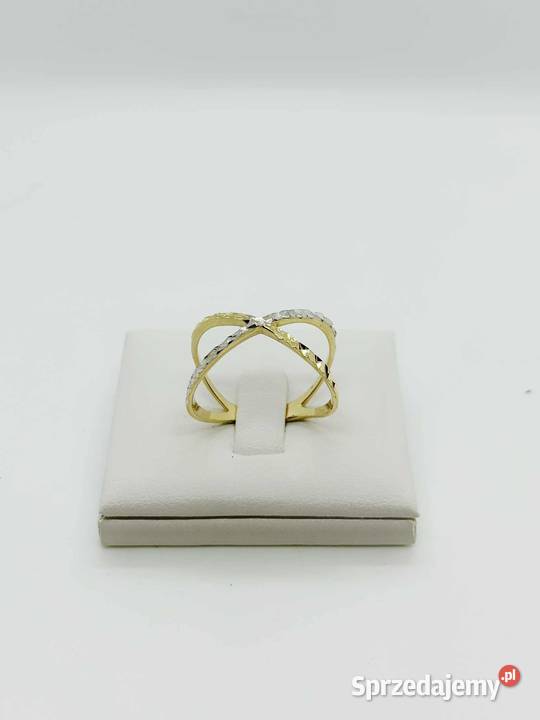 Nowy Złoty Pierścionek pr 585 316g Rozmiar 23 warmińsko-mazurskie sprzedam