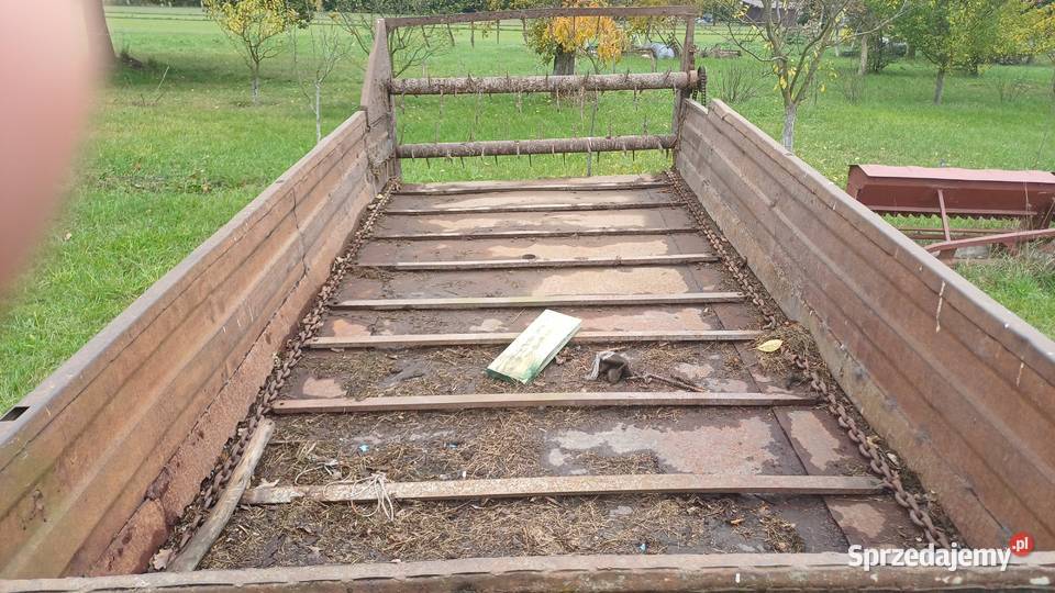 Rozrzutnik 1osiowy Rozrzutniki obornika sprzedam