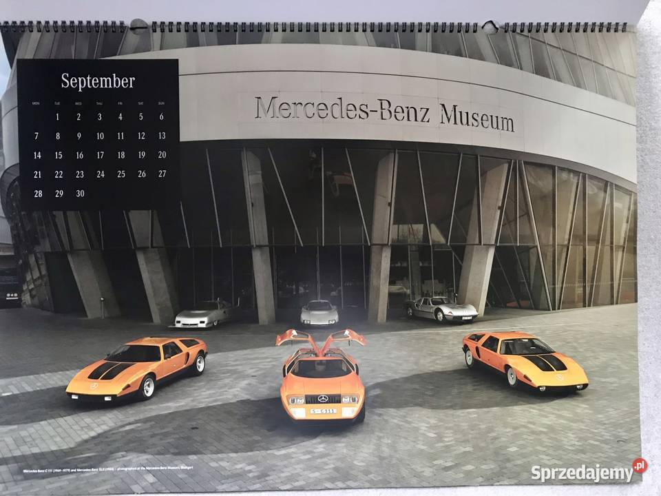 Kalendarz zdjęcia klasycznych modeli Warszawa