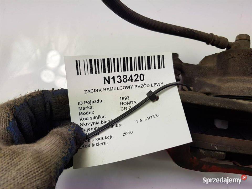 ZACISK HAMULCOWY PRZÓD LEWY CRZ kujawsko-pomorskie Lipno sprzedam