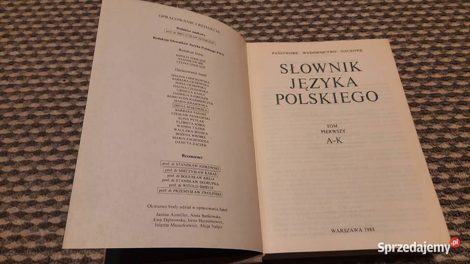 Słownik Języka Polskiego IIIIII PWNMSzymczak i twarda Poznań