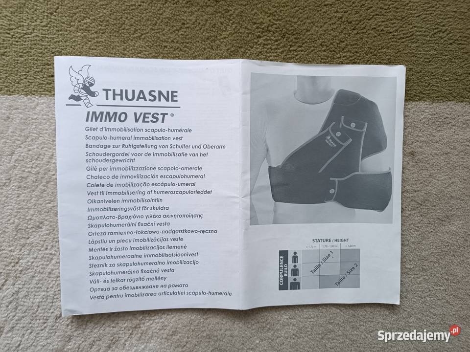 Orteza ramiennołokciowa Sprzęt rehabilitacyjny i ortopedyczny Opole