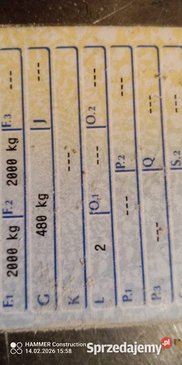 Przyczepka samochodowa Poniatowa sprzedam