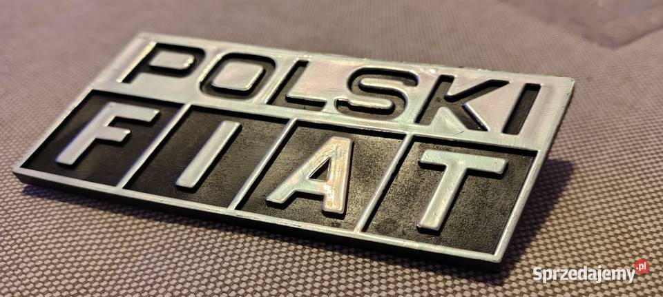 FIAT 126P 650 NOWY ZNACZEK LOGO POLSKI FIAT PRL