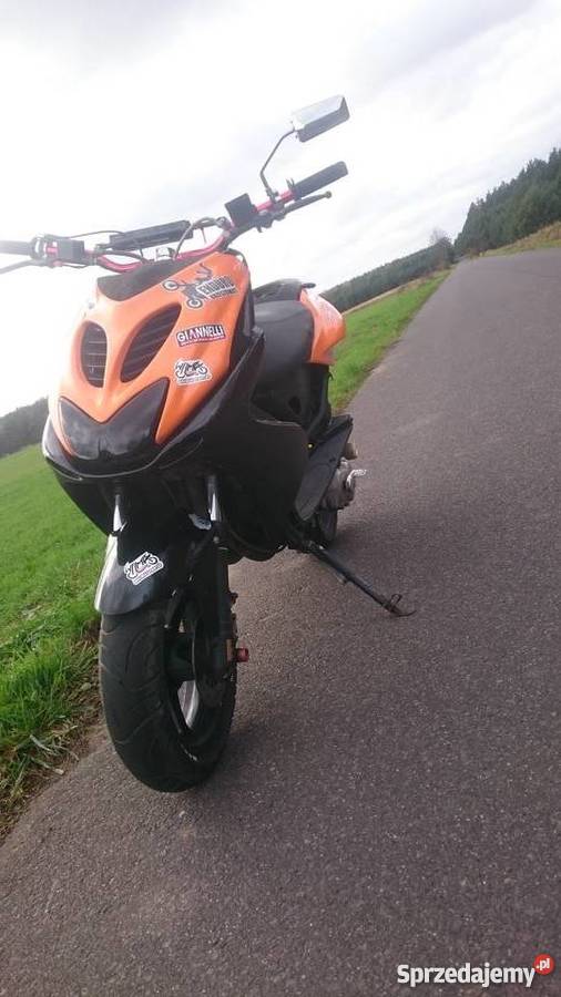 Yamaha Aerox 70cc boster slider stunt sport rox