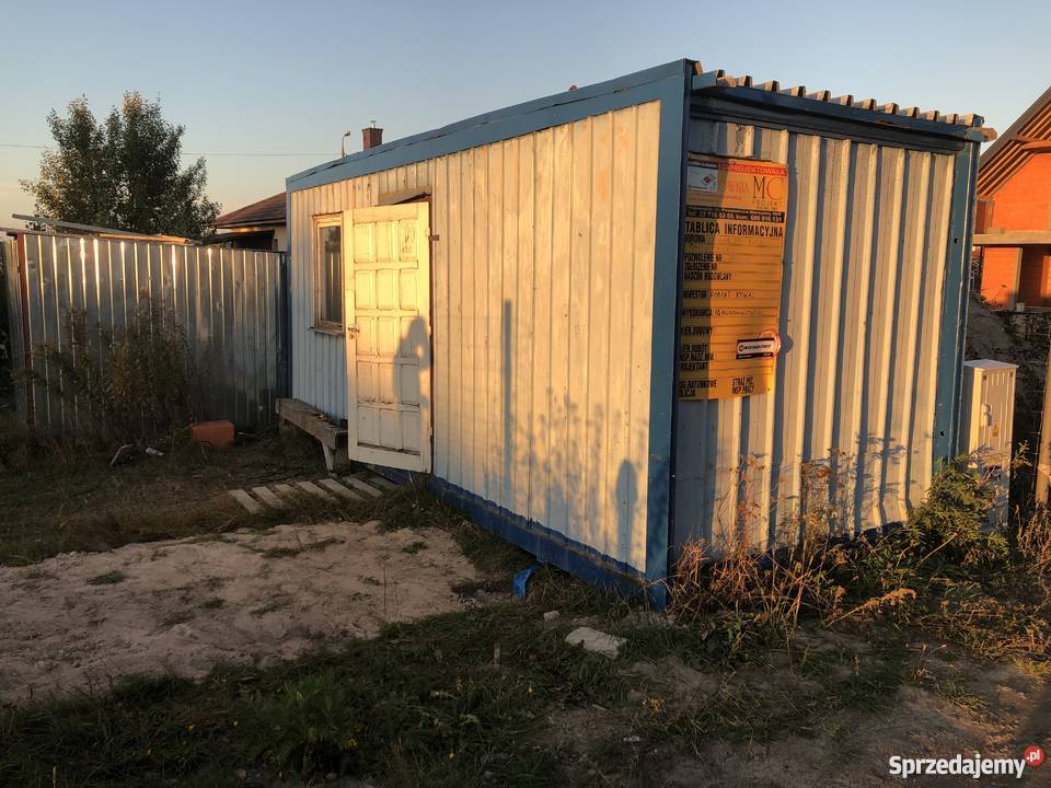 Barak kontener budowlany Marysin