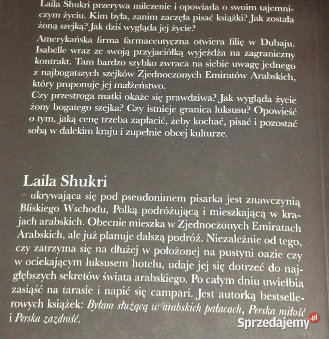 Jestem żoną szejka Shukri Laila Chełm