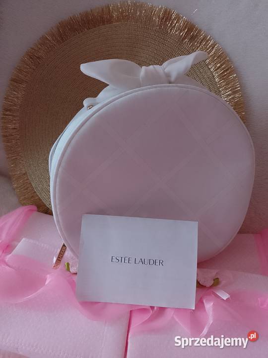 Estee Lauder Ekskluzywna duża biała kosmetyczka Kraków