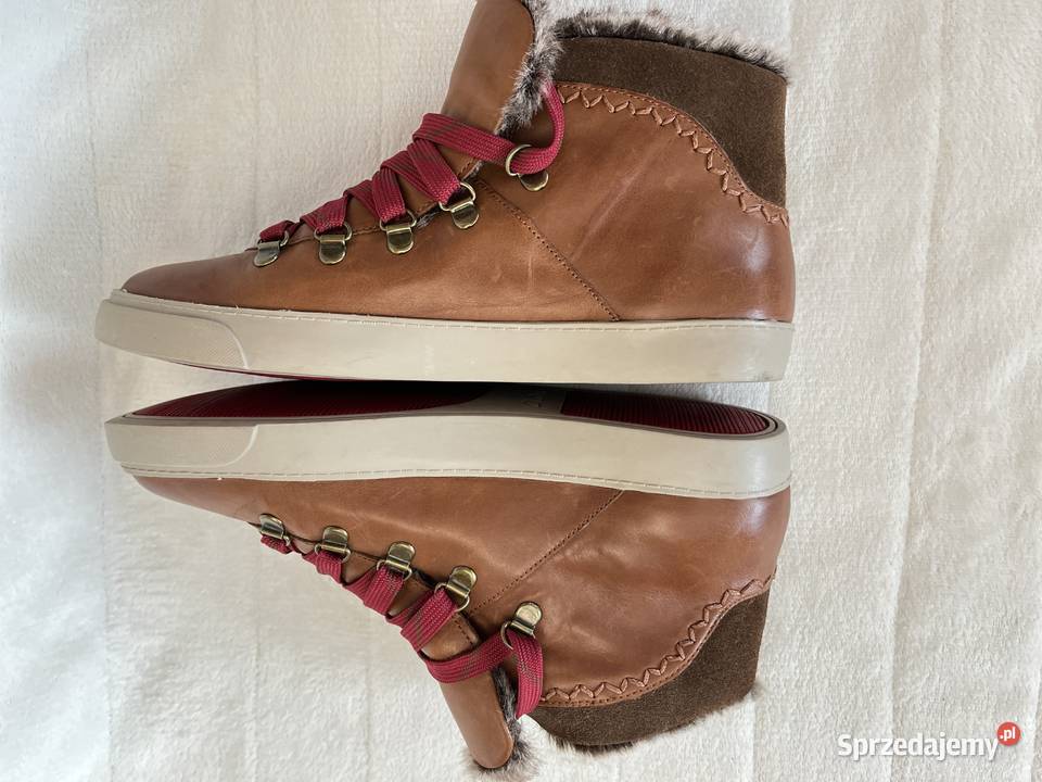 Clarks Sneakersy Somerset skórzane buty damskie śląskie