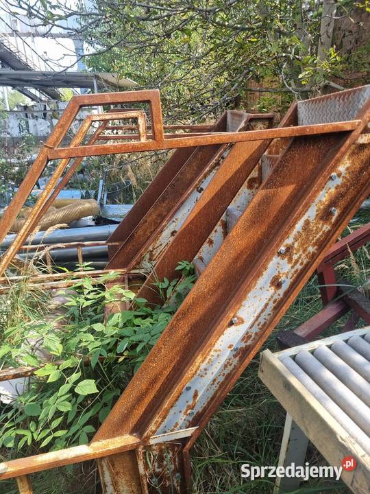 Schody metalowe zewnętrzne 2x210 Kielce