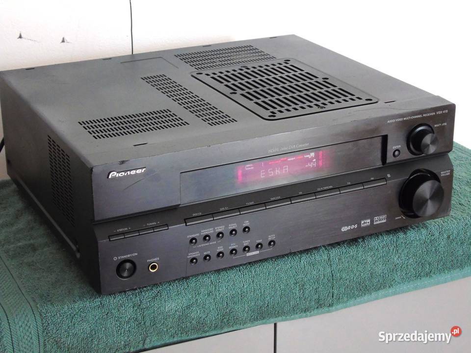 Amplituner Pioneer VSX415 RDS sprawny DOSTAWA Jasło