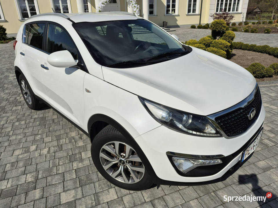 Kia Sportage 16 benzyna kamera Biała Perła III Drelów