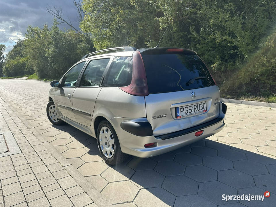 Peugeot 206 SW Peugeot 206 SW 20HDI 90 Klima Rok produkcji 2005 wielkopolskie Gostyń