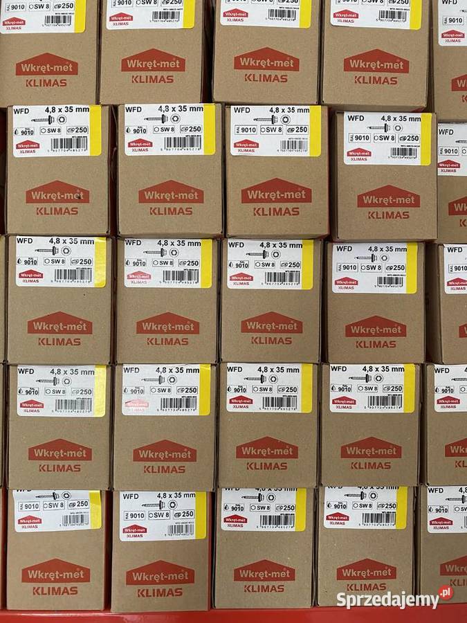 Wkrety farmery Do mocowania blach Radomsko sprzedam