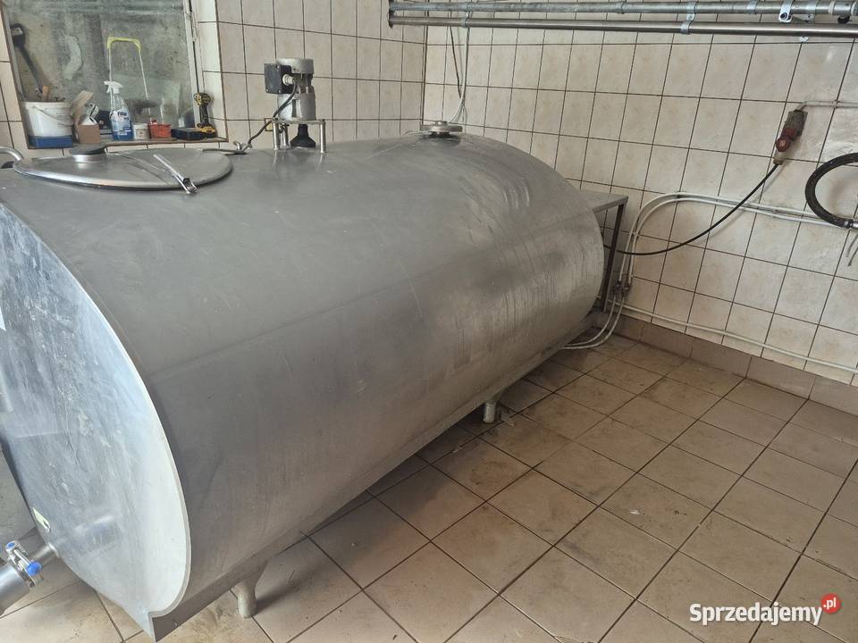 Zbiornik na mleko 2000 litrów Łubiane