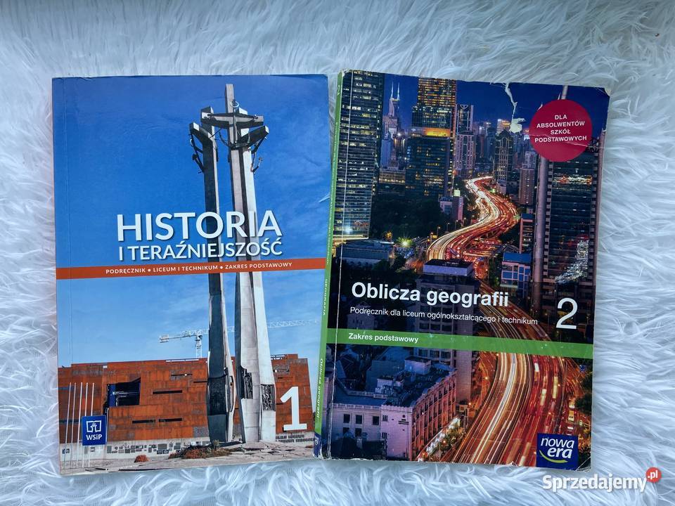 Podręczniki do szkoły średniej 1 i 2 klasy mazowieckie Płock