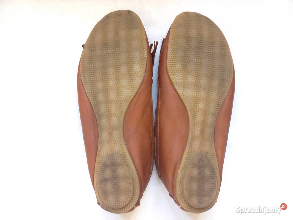 Buty brązowe Mokasyny r 38 damskie SKÓRA Filipe brązowy/beżowy Białystok