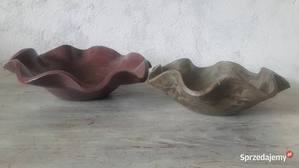 Miski ceramiczne ręcznie wykonane Ceramika i szkło Otwock sprzedam