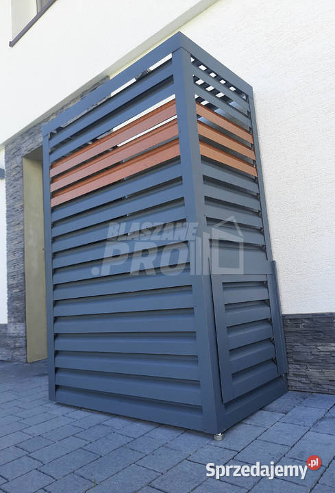 Osłona pompy ciepła 80x50x200 antracyt jasny Pozostałe lubuskie