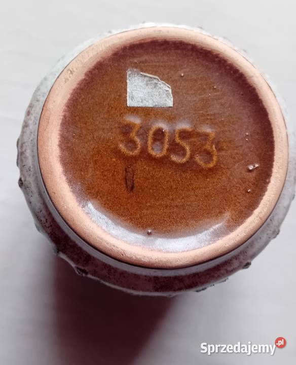 Wazon Fat Lava VEB Haldensleben 3053 Koźminek