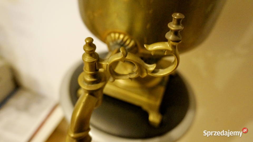 Oryginalny carski samowar z Tuły na węgiel warmińsko-mazurskie sprzedam