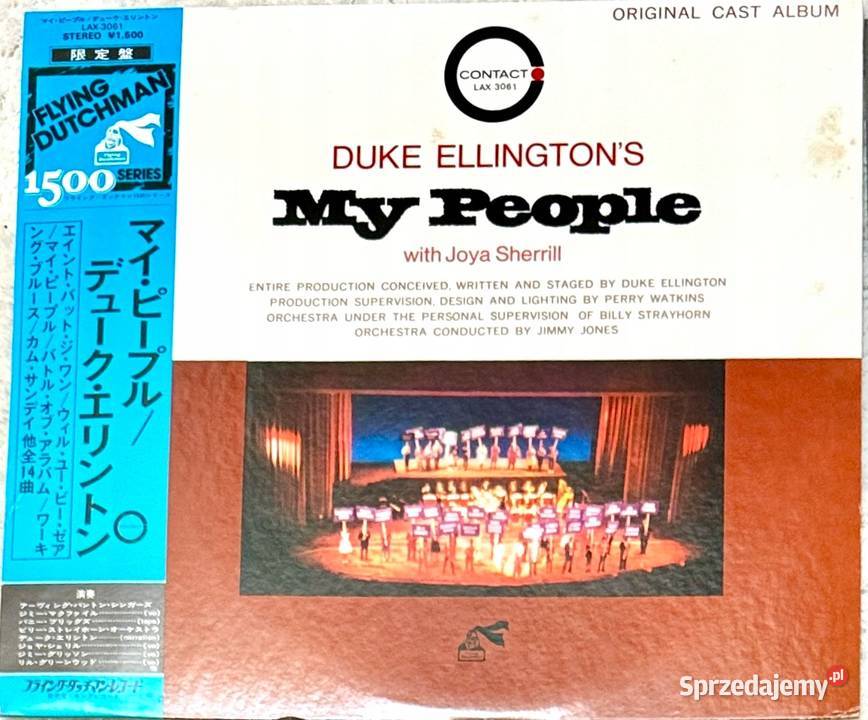 Duke Ellington My People EXEX Japan Obi LP 1975 Rumia