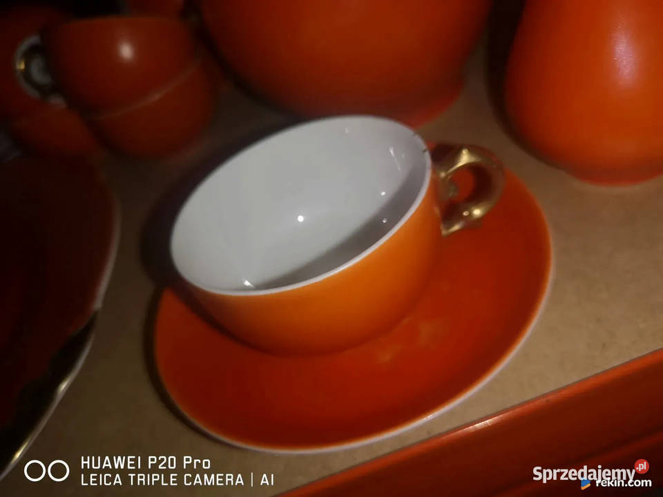 Dzbanek mlecznik cukiernica KPM Gdańsk