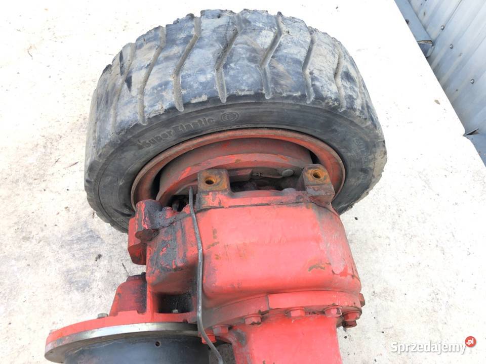 OŚ PRZÓD Z NAPĘDEM ELEKTRYCZNYM LINDE Linde E 40 Zwrotnice